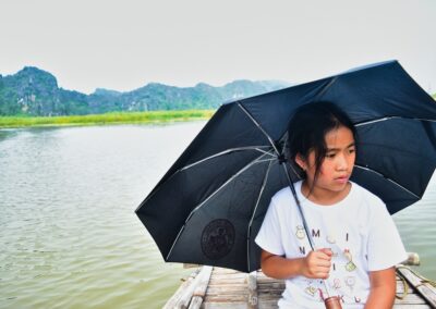 Beatrice, Van Long Nature Preserve, Nimh Binh, Vietnam, 2019