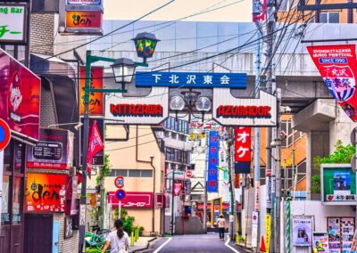 Street in Shimokitazawa, Tokyo, Japan